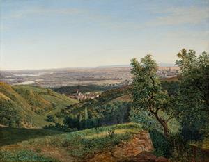 Vienna, a view from the Krapfenwaldl